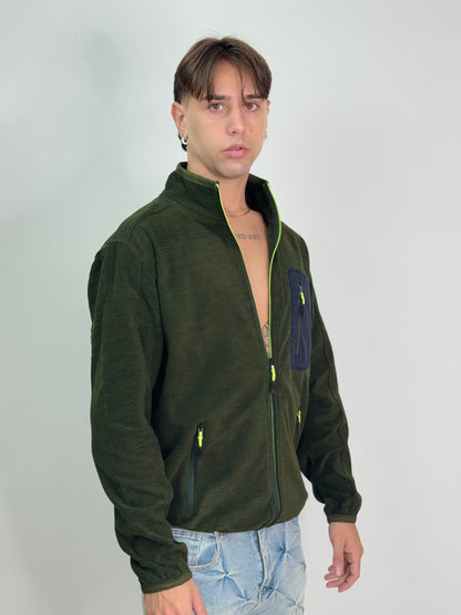 Jacket Pile verde ZEBINA