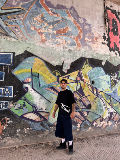 T-shirt cropped oversize scia DMB