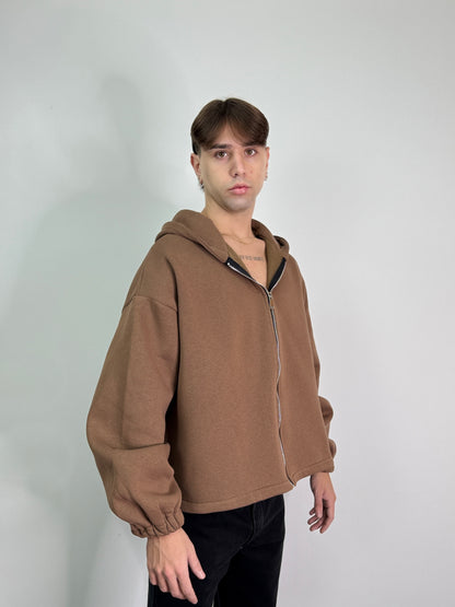 Felpa zip over boxy fit CALIFORNIA