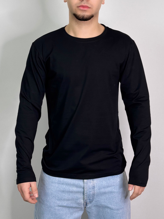 T-shirt lunga cotone elastico
