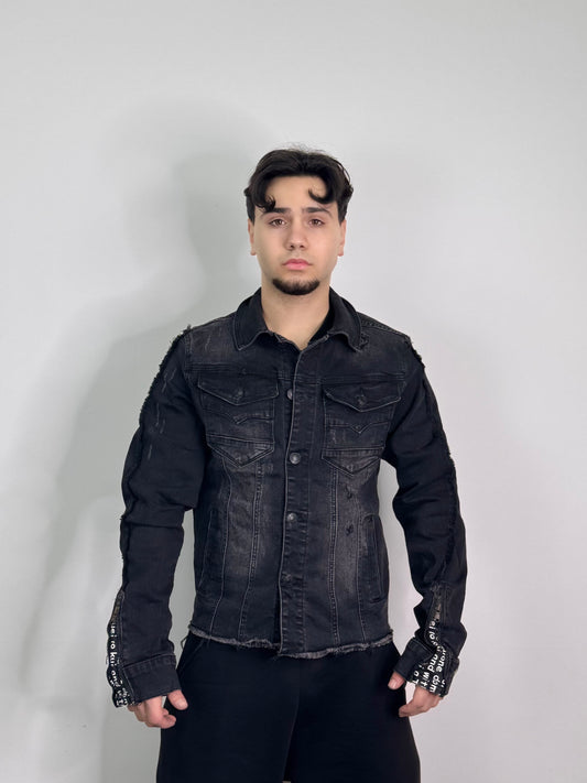 Giacca in jeans cropped