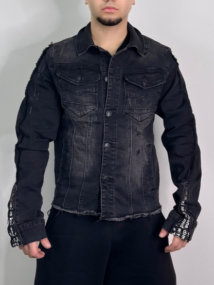 Giacca in jeans cropped