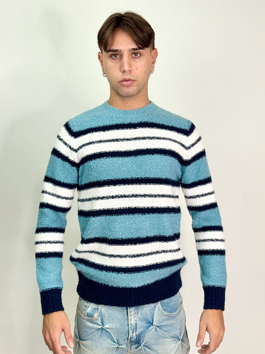 MAGLIONCINO BLU CAFU