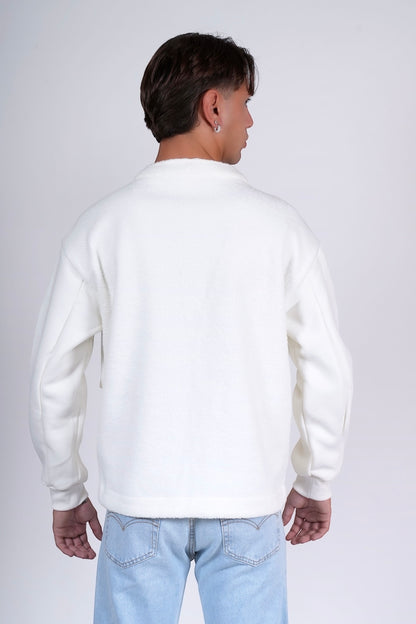 Cardigan TEDDINO Bianco