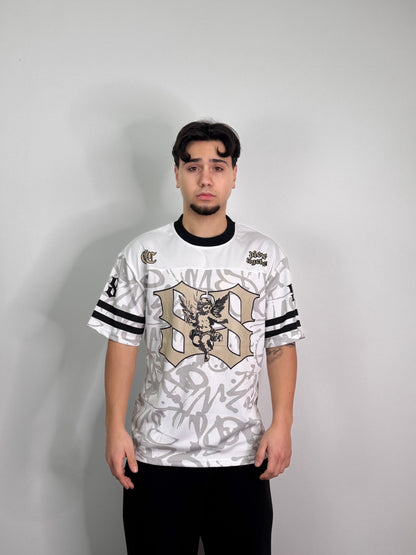 T-shirt stampata fantasia