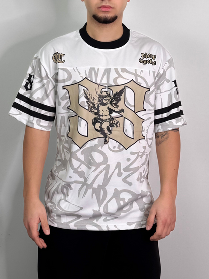 T-shirt stampata fantasia