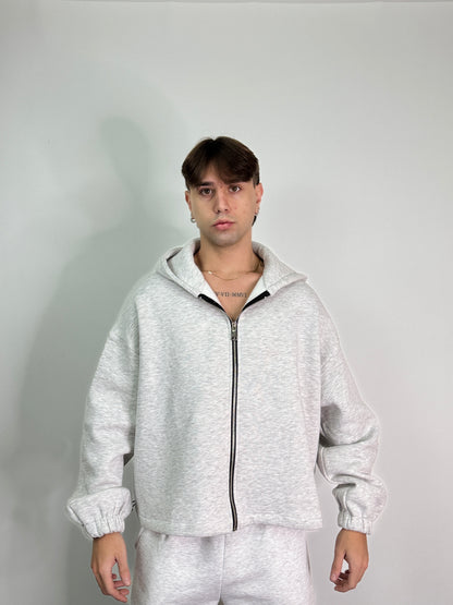 Felpa zip over boxy fit CALIFORNIA