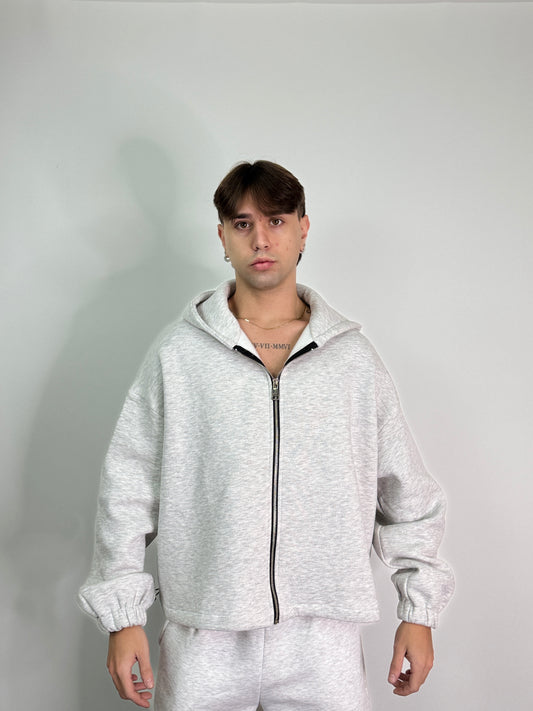 Felpa zip over boxy fit CALIFORNIA