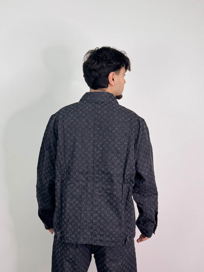 Giacca di jeans con tasconi comoda