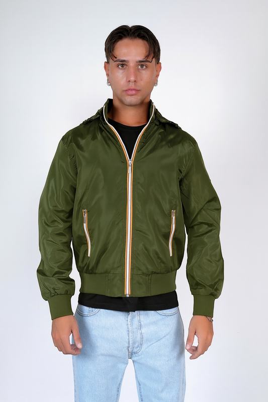 Giubbotto leggero verde WAYK