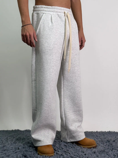 Tuta italiana cotone calda girocollo over baggy