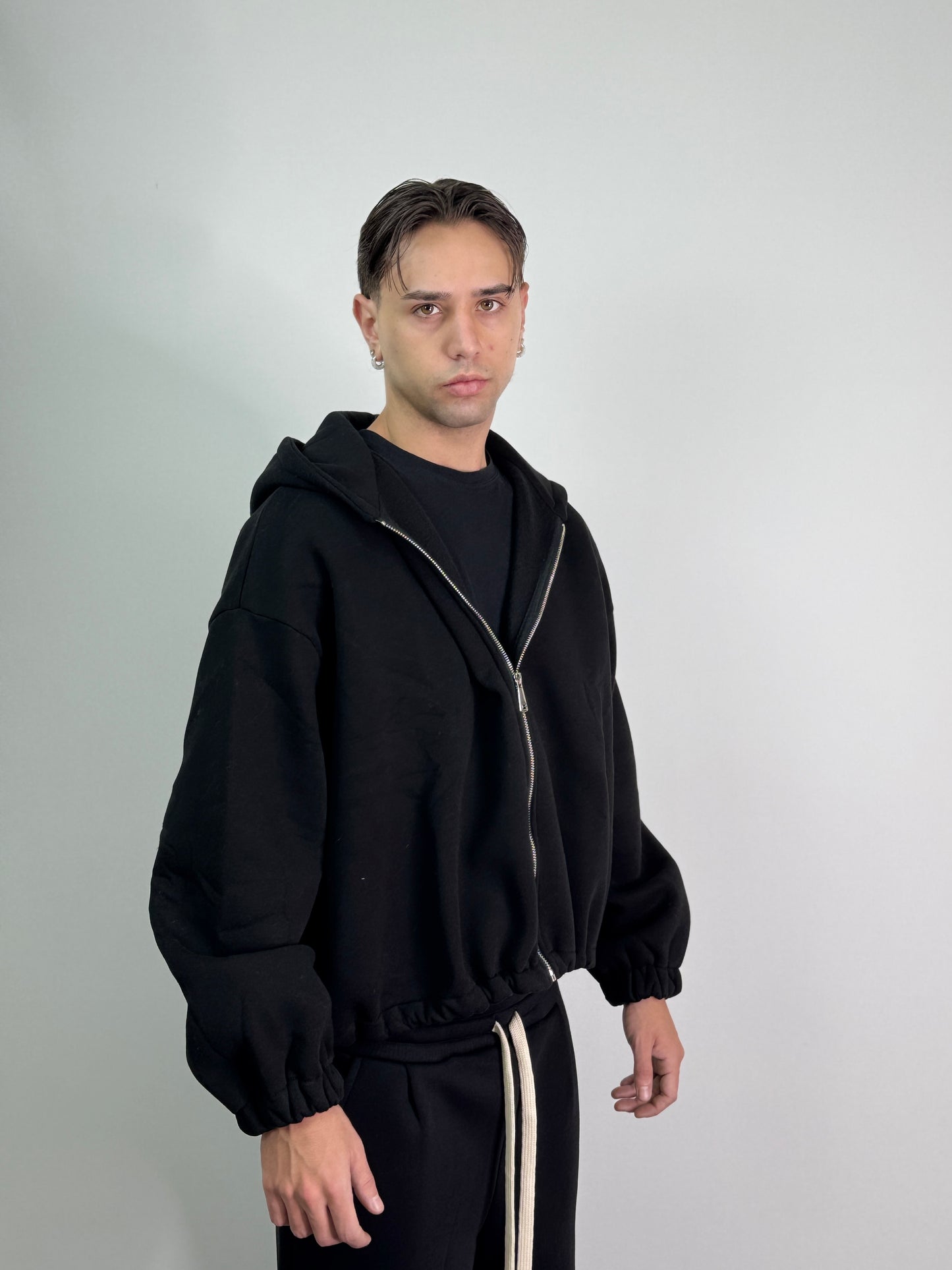 Felpa zip over boxy fit CALIFORNIA