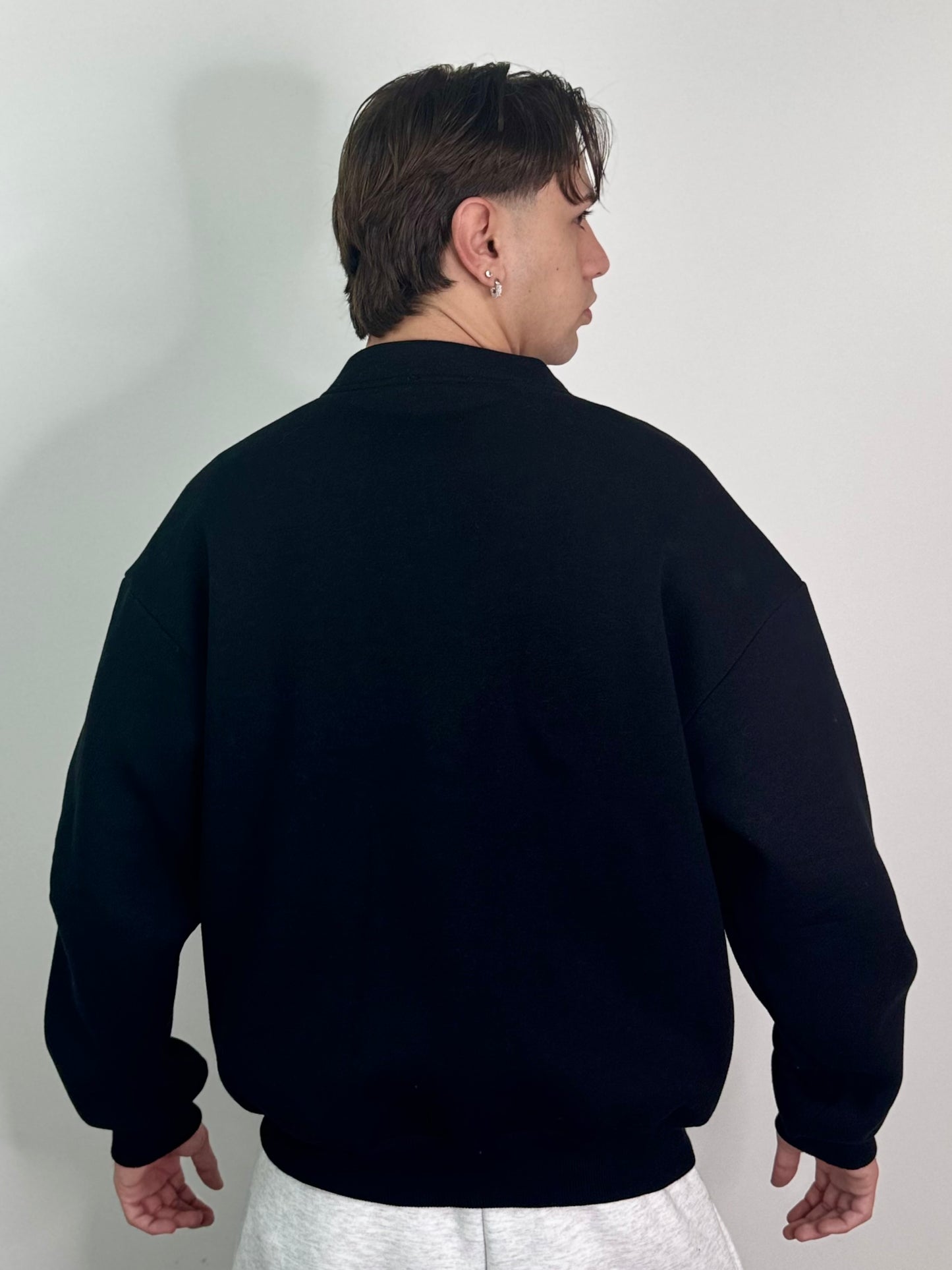 Cardigan Cotone Felpato Italiano