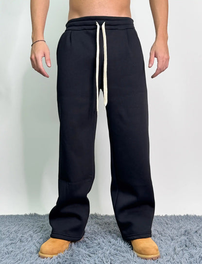 Tuta italiana cotone calda zip oversize baggy