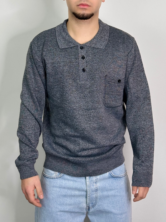 Polo in filo morbido calda