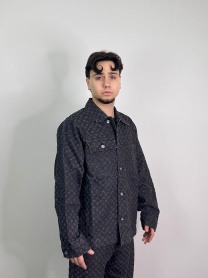 Giacca di jeans con tasconi comoda