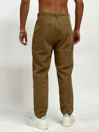 Pantalone velluto cammello SIMEONE